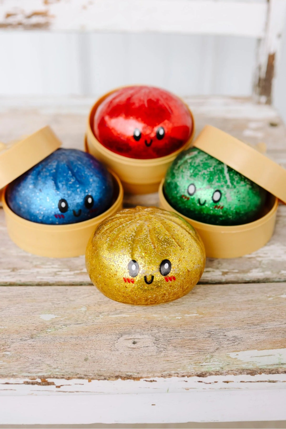 Jucărie Antistres Squishy Gălușcă Kawaii – Gel Senzorial cu Lumini