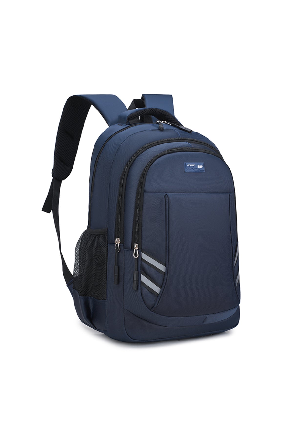Rucsac Multifuncțional pentru Laptop 15.6", Impermeabil, cu Benzi Reflectorizante și Compartimente Multiple