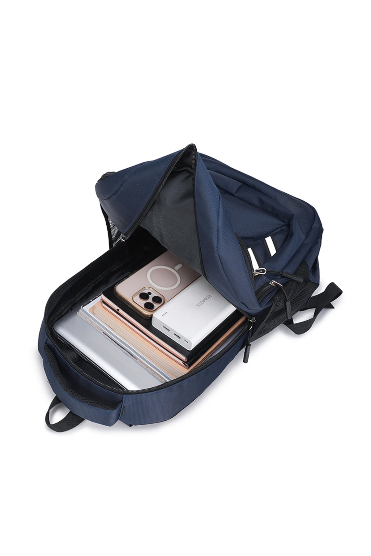 Rucsac Multifuncțional pentru Laptop 15.6", Impermeabil, cu Benzi Reflectorizante și Compartimente Multiple