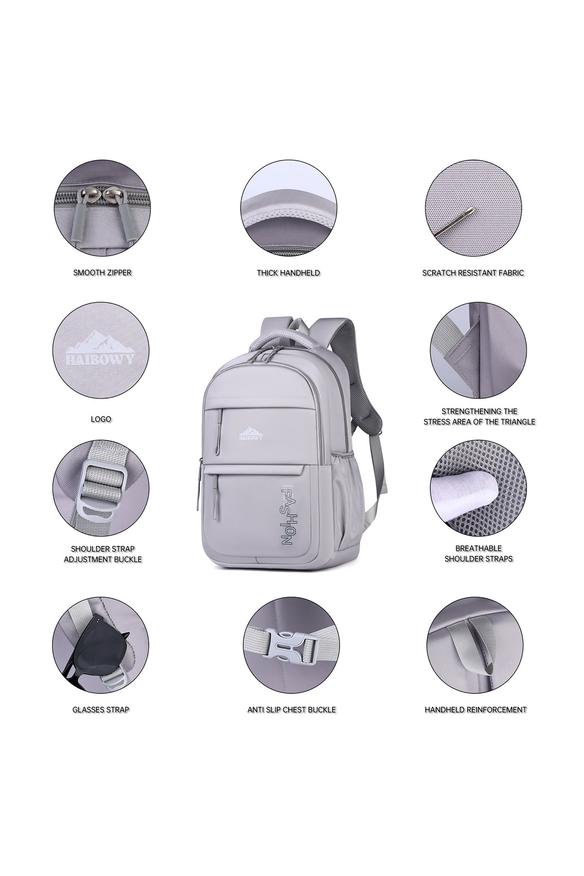 Rucsac Multifuncțional cu Compartiment Laptop, Impermeabil, Anatomic, Diverse Culori