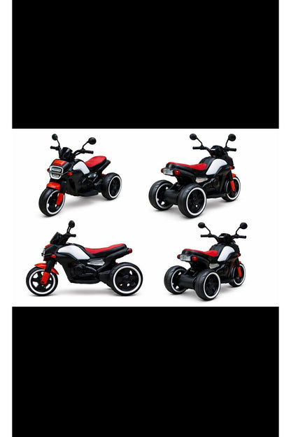 Motocicletă Electrică pentru Copii – Cu Roți Ajutătoare & Sunete