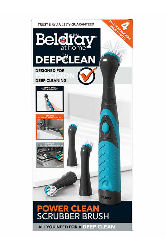 Beldray Peria Electrică Deep Clean Power Scrubber Brush Transformă Curățenia Într-o Sarcină Rapidă și Ușoară