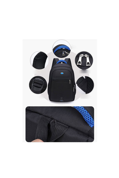 Rucsac Sport pentru Laptop, Impermeabil, Negru cu Accente Roșii