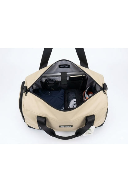 Geantă Multifuncțională Impermeabilă, Unisex, Bej/Negru