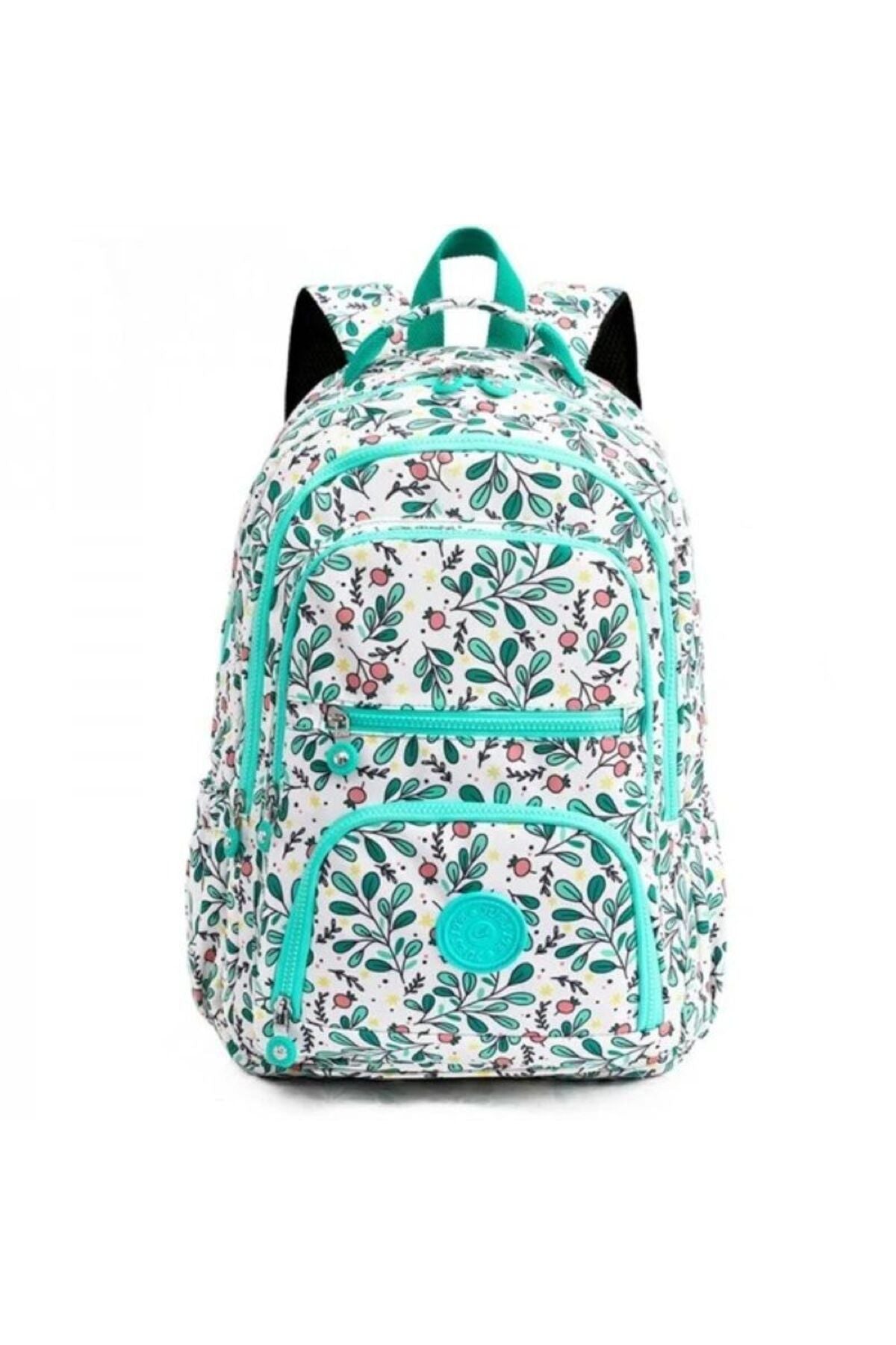 Rucsac Școală și Casual pentru Fete, Model Pastel Tie-Dye, Impermeabil, cu Compartimente