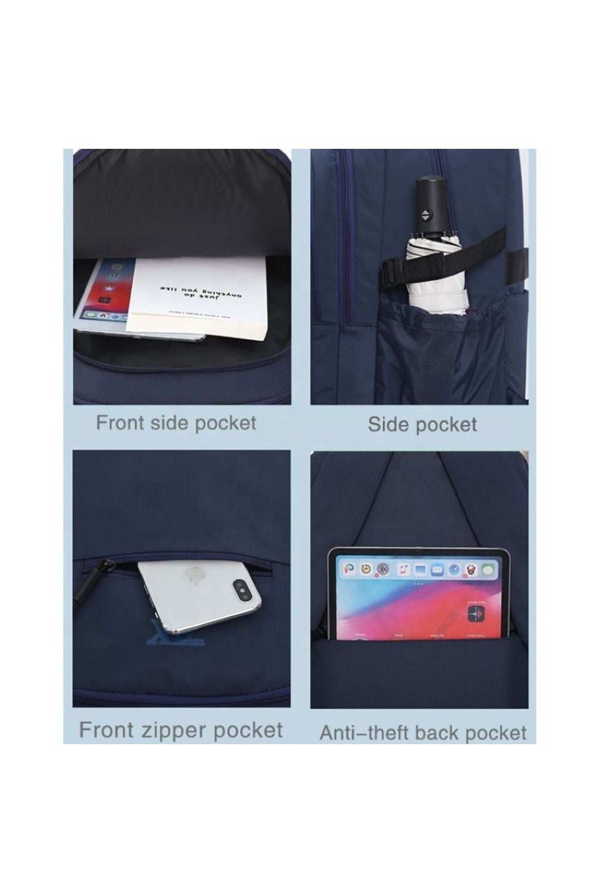 Ghiozdan Multifuncțional, Spațios, Unisex, Diverse Culori