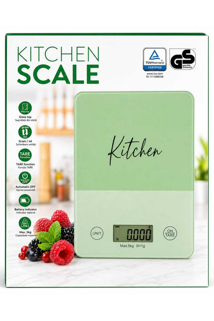 Cântarul de Bucătărie Kitchen Scale Este Ajutorul Perfect Pentru Gătit Precis și Fără Efort