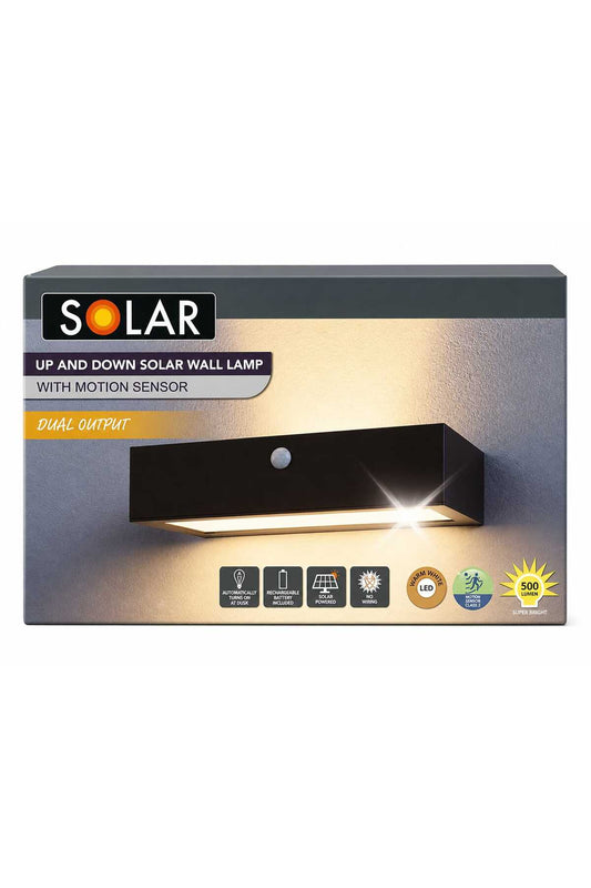 Lampă Solară LED Pentru Exterior (cu Senzor de Mișcare)