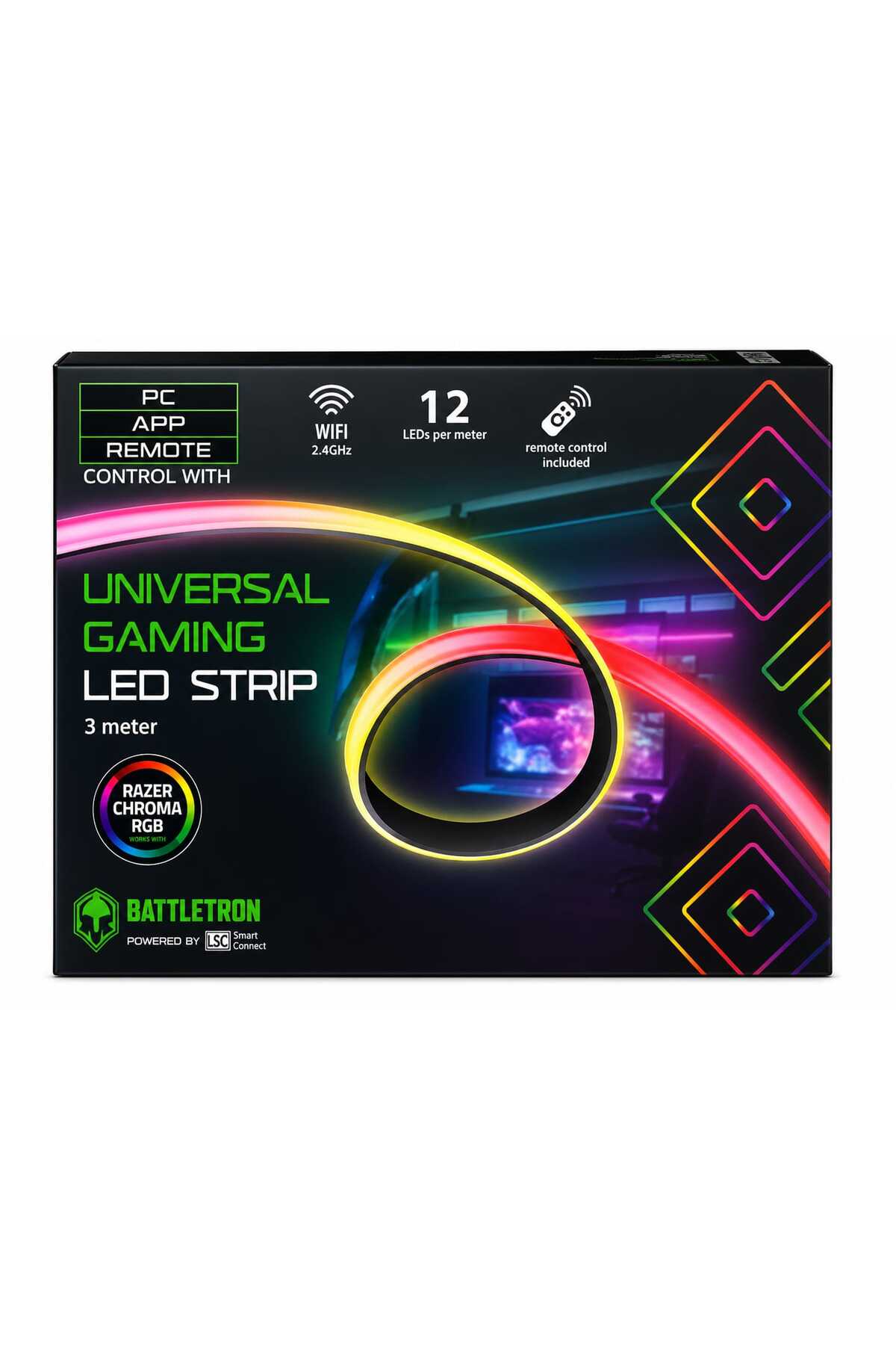 Bandă LED Universal Gaming LED Strip (3 m)