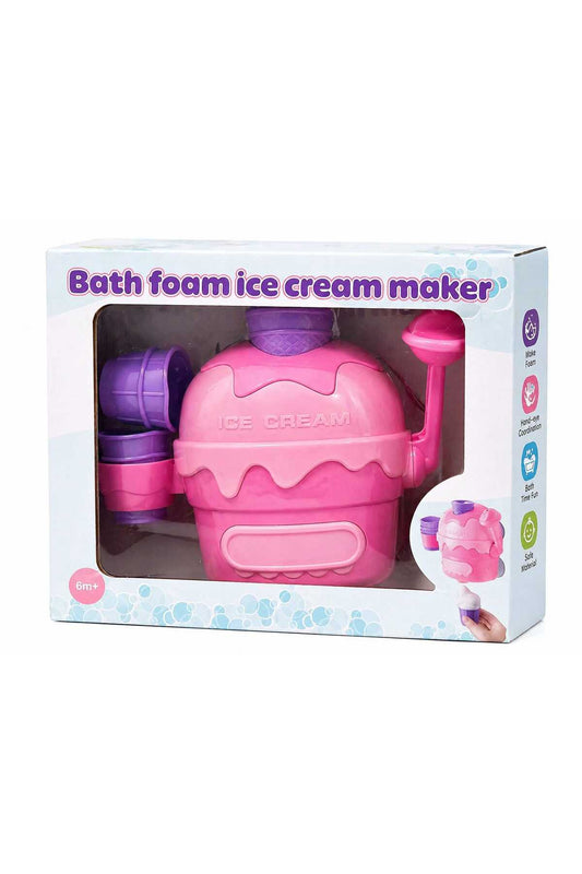 Un Joc de Baie Creativ și Super Distractiv Pentru Copii! „Bath Foam Ice Cream Maker” Transformă Ora Băii Într-o Experiență Plină de Joacă