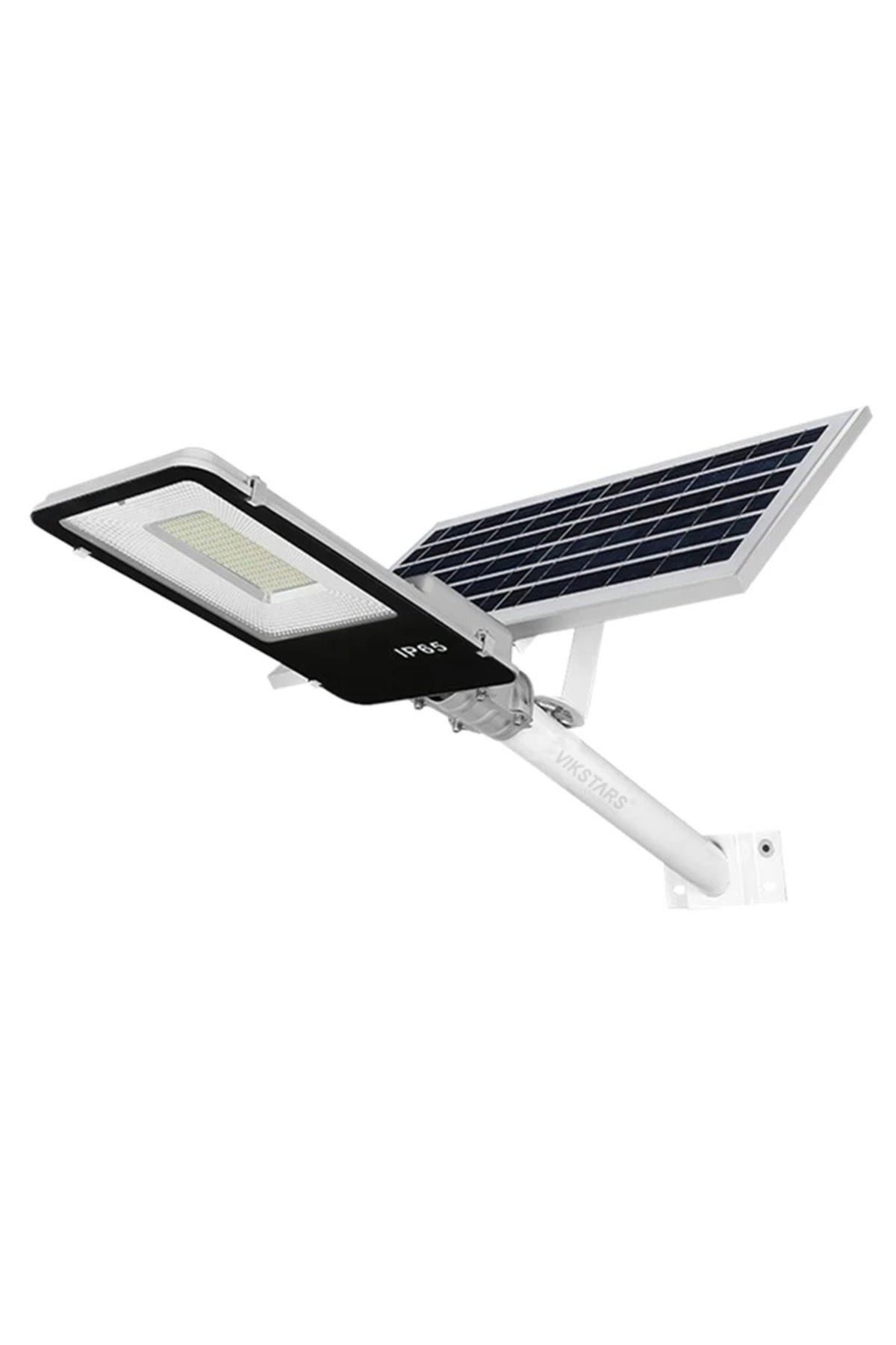 Lampă Solară Stradală LED,400W, Proiector Exterior cu Panou Solar și Braț de Montare, Rezistentă la Apă