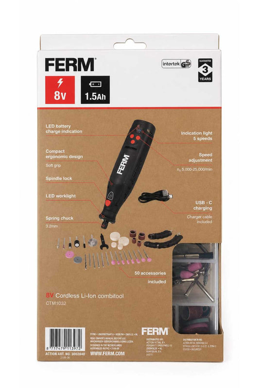 Un Mini-polizor Multifuncțional FERM de 8V