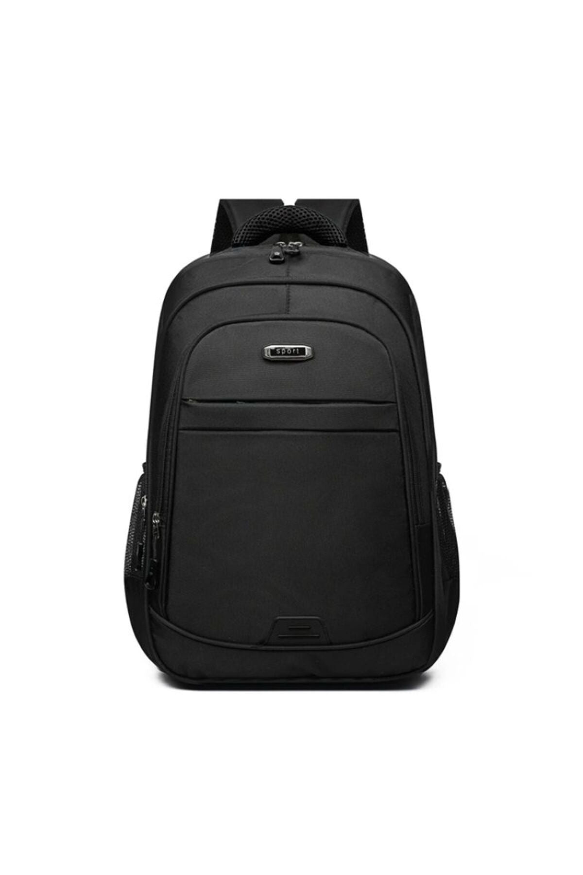 Rucsac Sport pentru Laptop, Impermeabil, Negru cu Accente Roșii