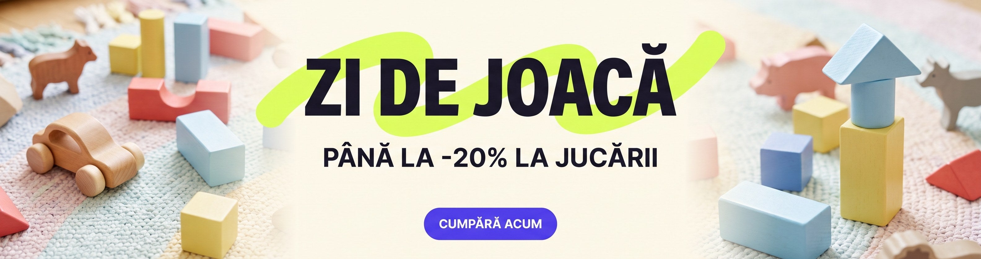 Zi de joacă – până la -20% la jucării